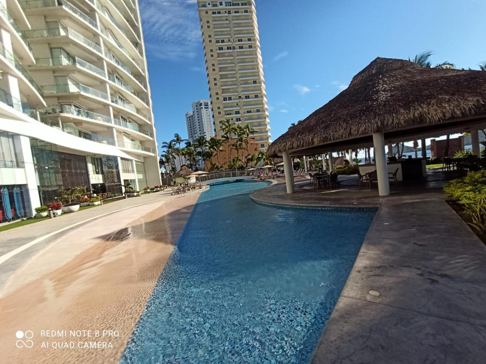 マサトランDepartamento A Pie De Playa En Camino Al Marアパートメント エクステリア 写真